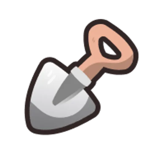 Steel shovel